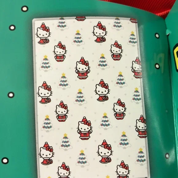 ONLY 1 LEFT! NWT 2023 HELLO KITTY PLUSH CHRISTMAS TREE CHRISTMAS THROW BLANKET - Picture 3 of 9